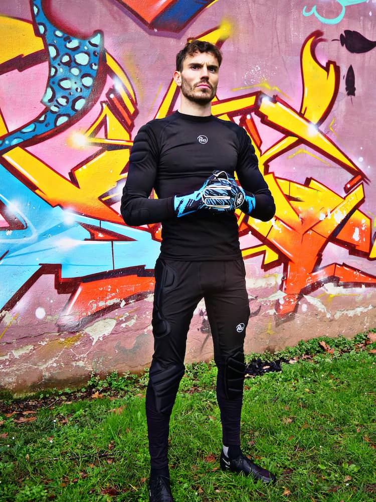 Compression Long Pant Padded Black