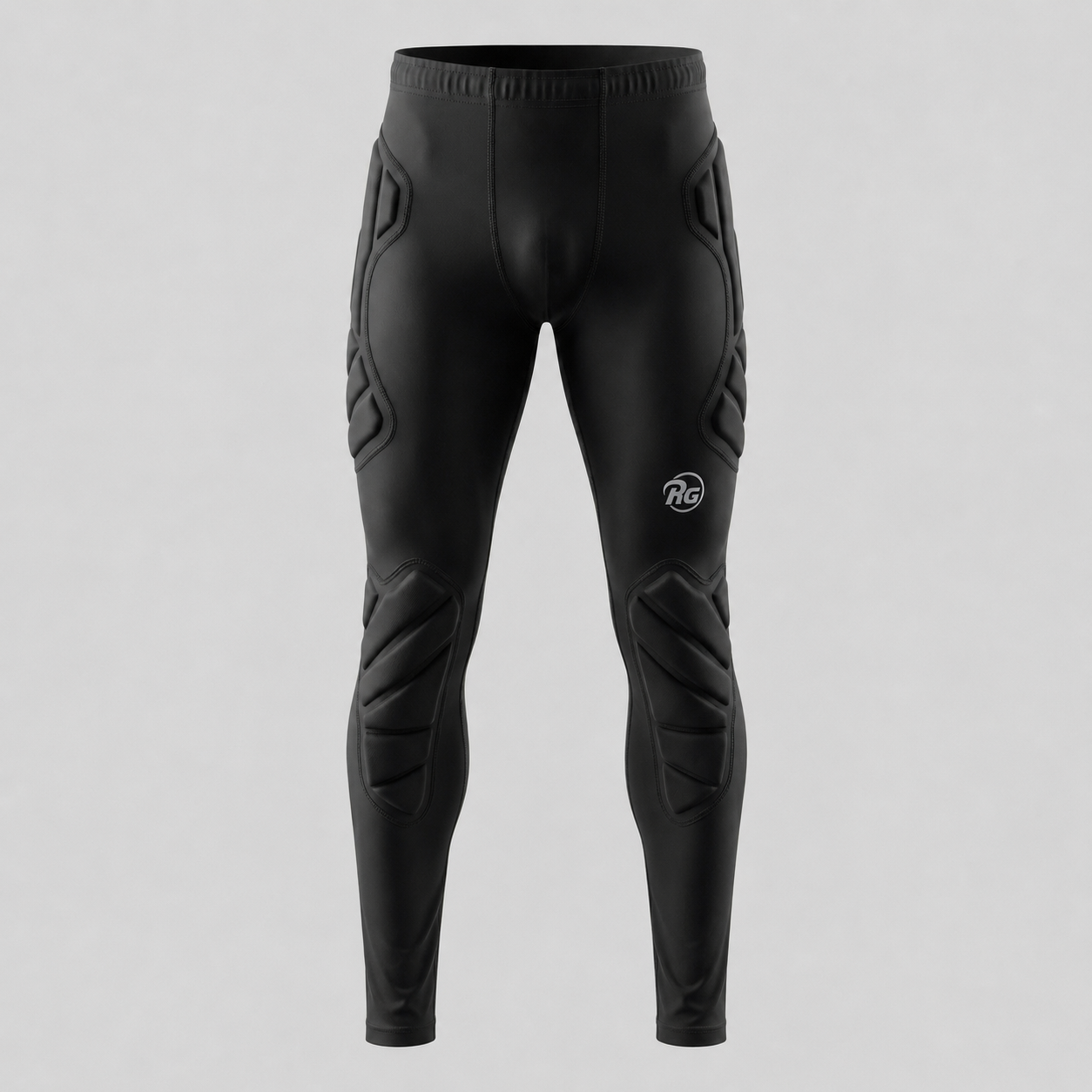 Compression Long Pant Padded Black