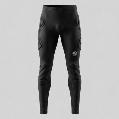 Compression Long Pant Padded Black