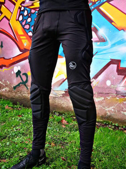 Compression Long Pant Padded Black