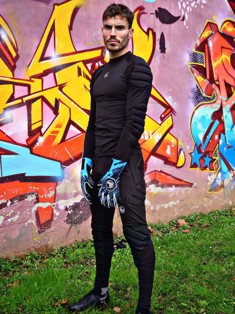 Compression Long Pant Padded Black